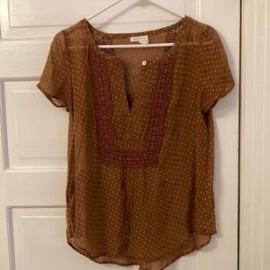 Anthropologie Meadow Rue blouse